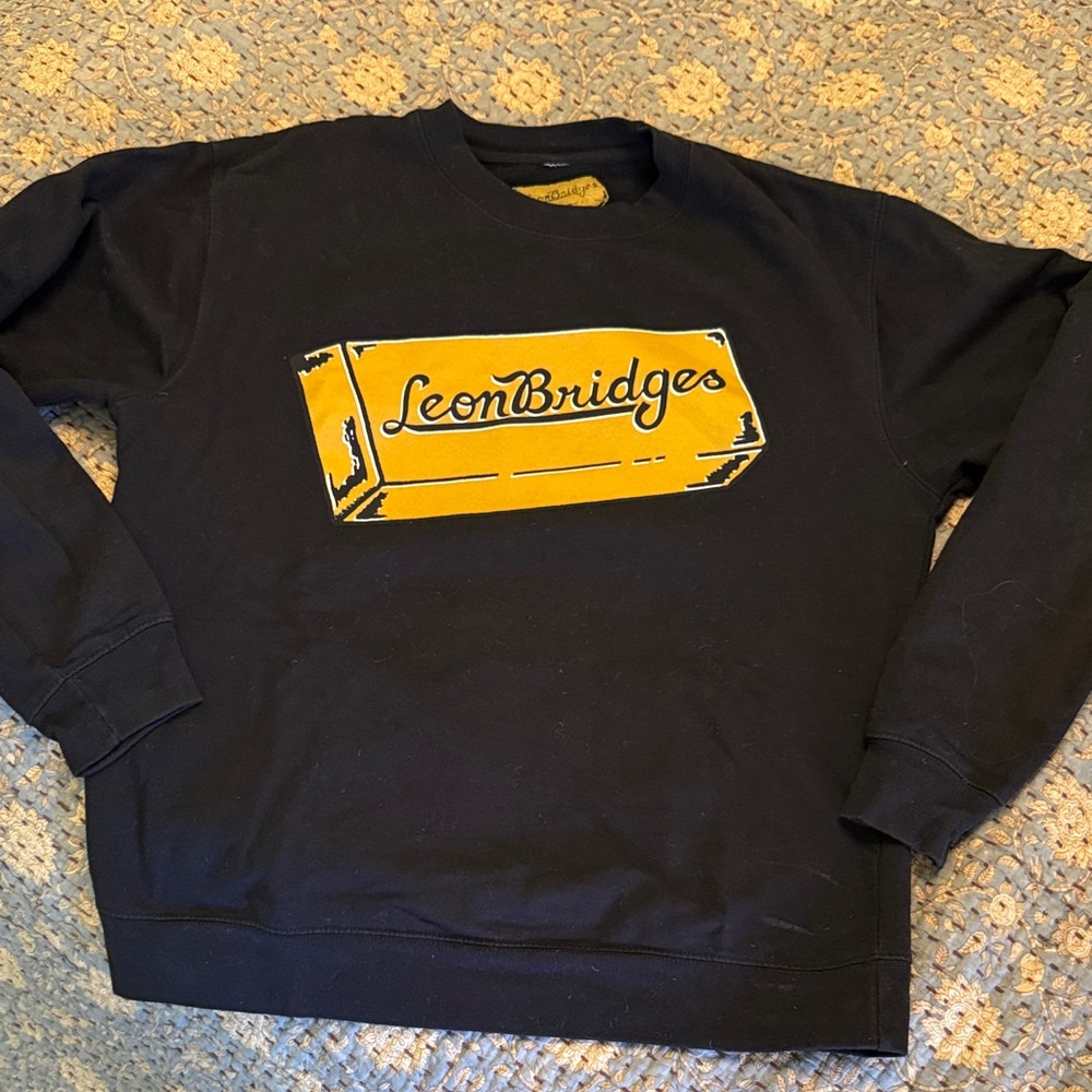 Leon Bridges Gold-Diggers Sound Tour ‘21 Merch Sweatshirt